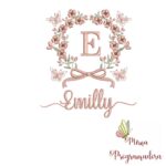 Matriz de Bordado Nome Emilly