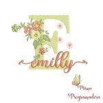 Matriz de Bordado - Nome Emilly