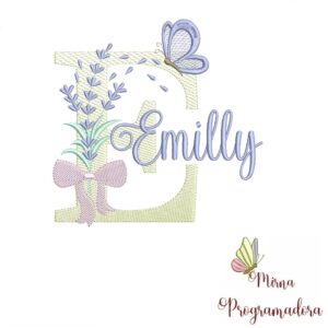 Matriz de Bordado - Nome Emilly