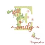 Matriz de Bordado - Nome Emily