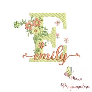 Matriz de Bordado - Nome Emily