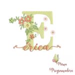 Matriz de Bordado - Nome Erica