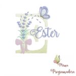 Matriz de Bordado - Nome Ester