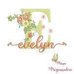 Matriz de Bordado - Nome Evelyn