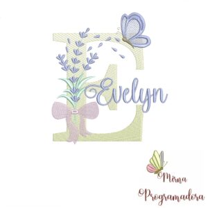Matriz de Bordado - Nome Evelyn
