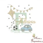 Matriz de Bordado Nome Fabrício
