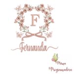 Matriz de Bordado Nome Fernanda