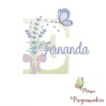 Matriz de Bordado - Nome Fernanda