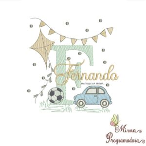 Matriz de Bordado Nome Fernando