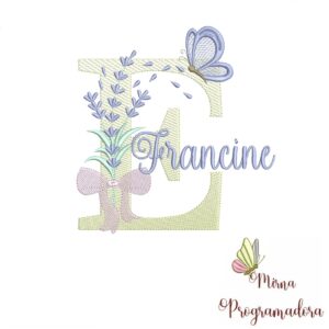 Matriz de Bordado - Nome Francine