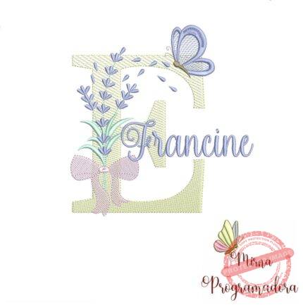 Matriz de Bordado - Nome Francine