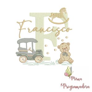Matriz de Bordado Nome Francisco