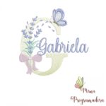 Matriz de Bordado - Nome Gabriela