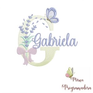 Matriz de Bordado - Nome Gabriela