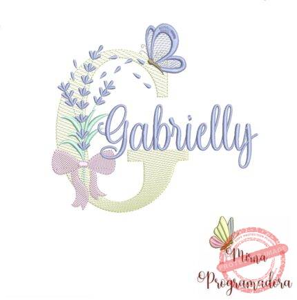 Matriz de Bordado - Nome Gabrielly