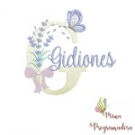 Matriz de Bordado - Nome Gidiones