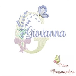 Matriz de Bordado - Nome Giovanna