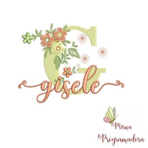 Matriz de Bordado - Nome Gisele