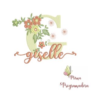 Matriz de Bordado - Nome Giselle