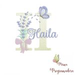 Matriz de Bordado - Nome Haila