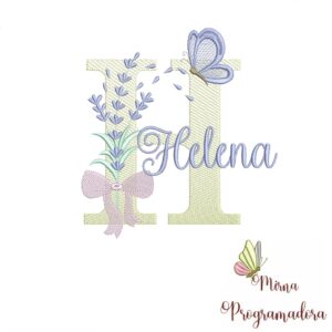 Matriz de Bordado - Nome Helena