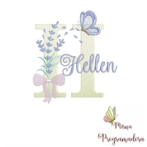 Matriz de Bordado - Nome Hellen