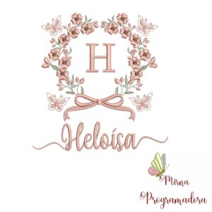 Matriz de Bordado Nome Heloísa