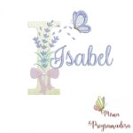 Matriz de Bordado - Nome Isabel