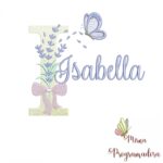 Matriz de Bordado - Nome Isabella