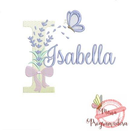 Matriz de Bordado - Nome Isabella