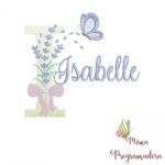 Matriz de Bordado - Nome Isabelle