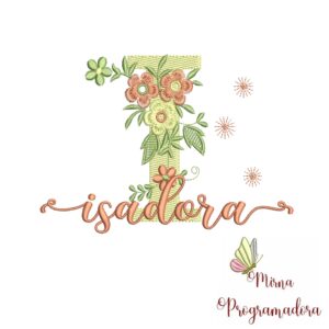 Matriz de Bordado - Nome Isadora