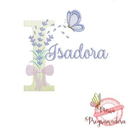 Matriz de Bordado - Nome Isadora