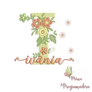 Matriz de Bordado - Nome Ivânia