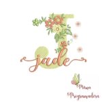 Matriz de Bordado - Nome Jade