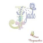 Matriz de Bordado - Nome Jade
