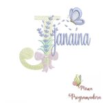 Matriz de Bordado - Nome Janaína