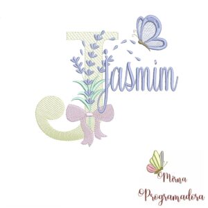 Matriz de Bordado - Nome Jasmim