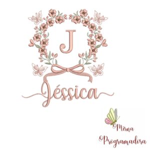 Matriz de Bordado Nome Jéssica