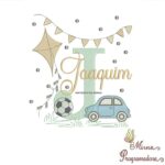 Matriz de Bordado Nome Joaquim