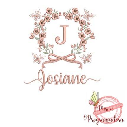 Matriz de Bordado Nome Josiane