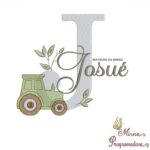 Matriz de Bordado Nome Josué