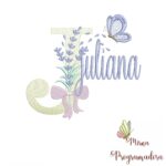Matriz de Bordado - Nome Juliana