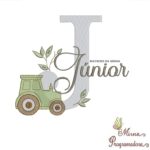 Matriz de Bordado Nome Júnior