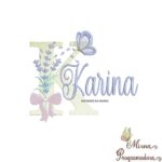 Matriz de Bordado - Nome Karina