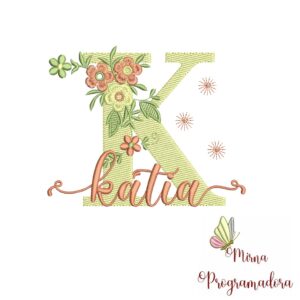 Matriz de Bordado - Nome Kátia