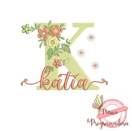 Matriz de Bordado - Nome Kátia