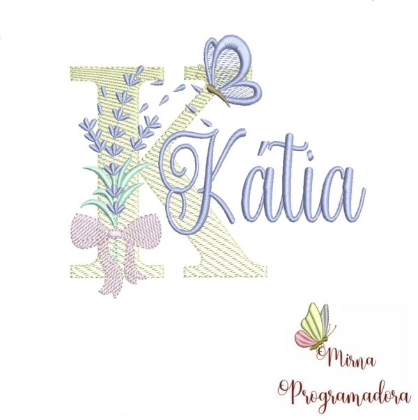 Matriz de Bordado - Nome Kátia