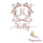 Matriz de Bordado Nome Kelly