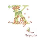 Matriz de Bordado - Nome Kelly
